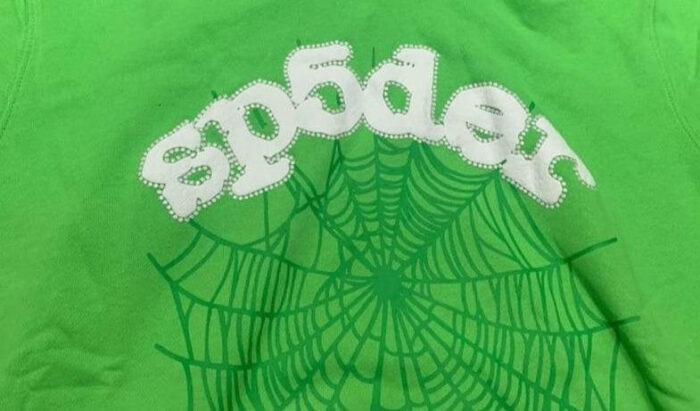55555 Web Hoodie – Green